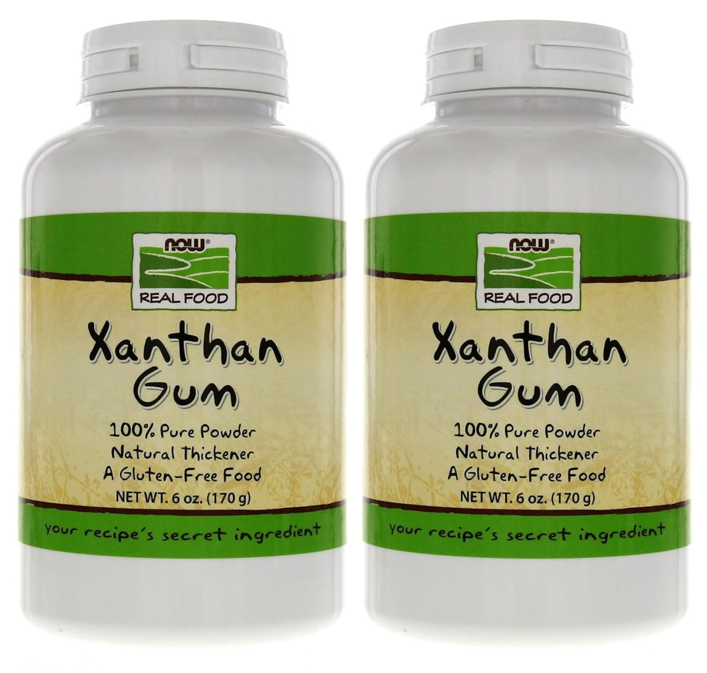 NOW Foods Xanthan Gum, 6 Ounce Bottle (Pack of 2)