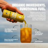Mateina Organic Mango Key Lime Yerba Mate, 12 Fl Oz