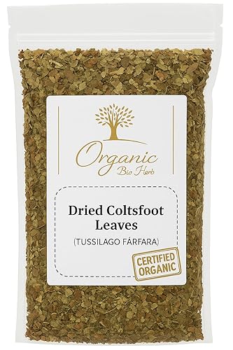 Organic Bio Herbs-Dried Coltsfoot Leaves (Tussilago Farfara) 6oz - All-Natural Herbal Supplement Wellness - Premium Quality, Non-GMO, and Eco-Friendly