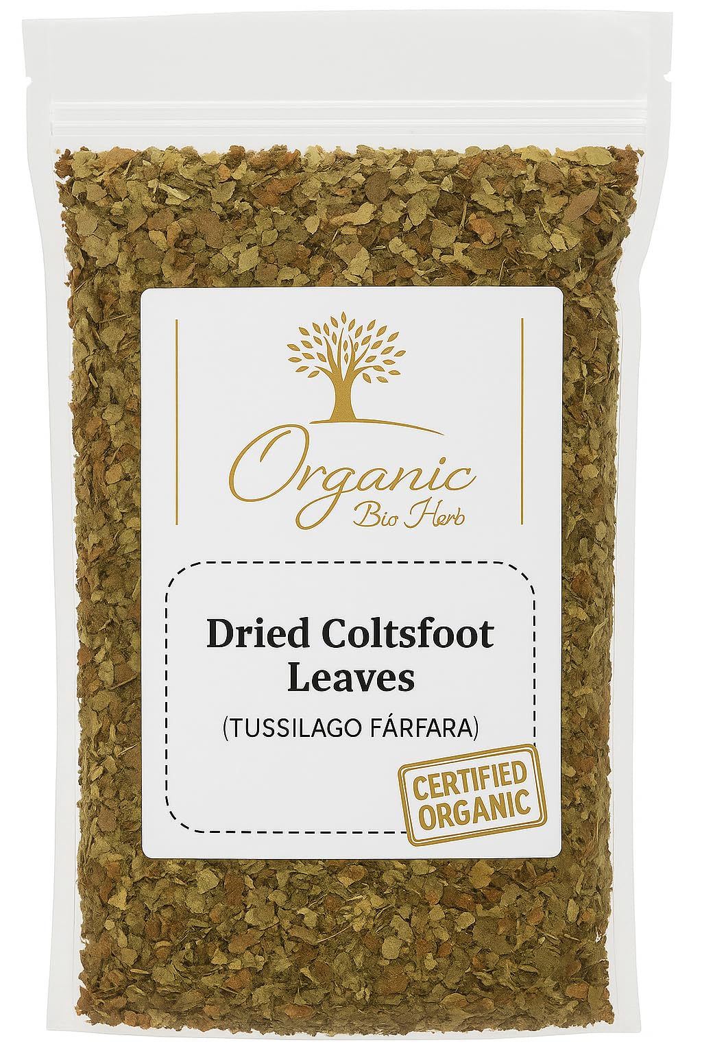 Organic Bio Herbs-Dried Coltsfoot Leaves (Tussilago Farfara) 6oz - All-Natural Herbal Supplement Wellness - Premium Quality, Non-GMO, and Eco-Friendly