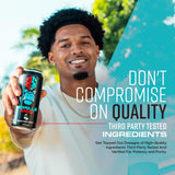 Gorilla Mind Energy Drink | Unmatched Energy · Amplified Focus | N-Acetyl-L-Tyrosine, Alpha-GPC, 200mg Caffeine, Uridine, Saffron | 0 Sugar Or
