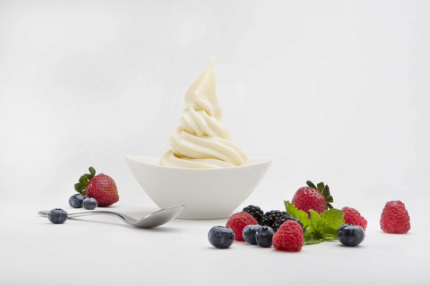 Frostline Vanilla Soft Serve Ice Cream Mix, Lactose & Gluten Free - Just Add Water, Dairy, or Dairy Free Alternative, Use with Blender, Countertop Ice