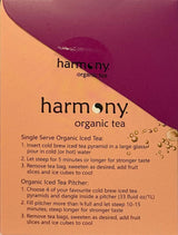 Harmony® Organic Passionfruit Green Tea Cold Brew with Matcha - 25 Tea Bags