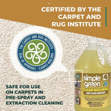 Clean Bldg Carpet Cleaner Concentrate, 1gal Bottle (Carton of 2)