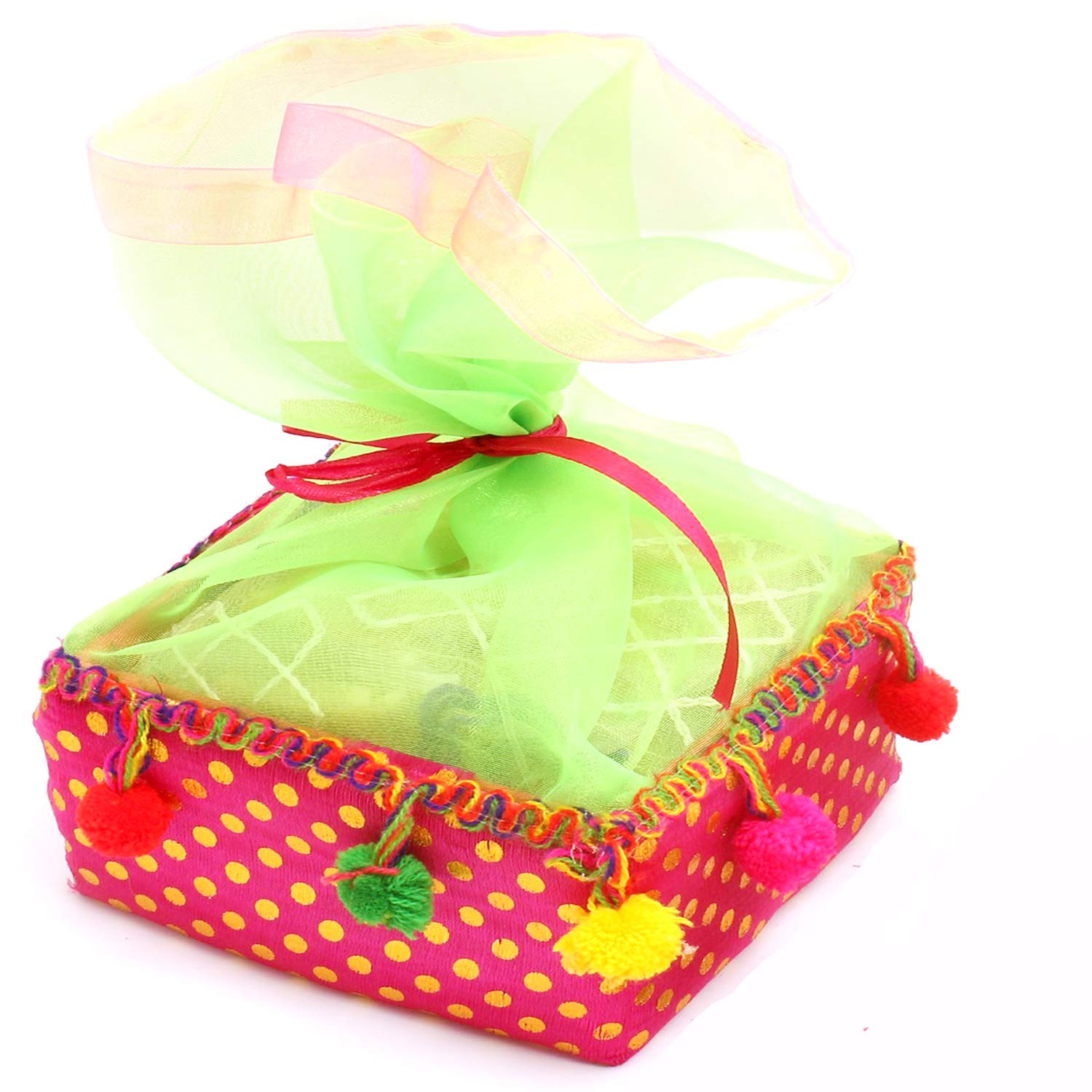 Ghasitaram Gifts Suga Free Chocolate - Colourful Roasted Almond Sugarfree Chocolates Pouch