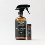 Non-Toxic Multi Purpose Cleaner, Natural Cleaning Spray, Luxurious Refillable Glass Bottle, Essential Oil Fragrance, Safe for All Surfaces, Safe