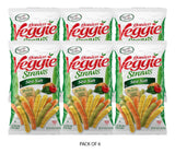 Sensible Portions Garden Veggie Straws, Sea Salt, 16 Oz (Pack of 6)