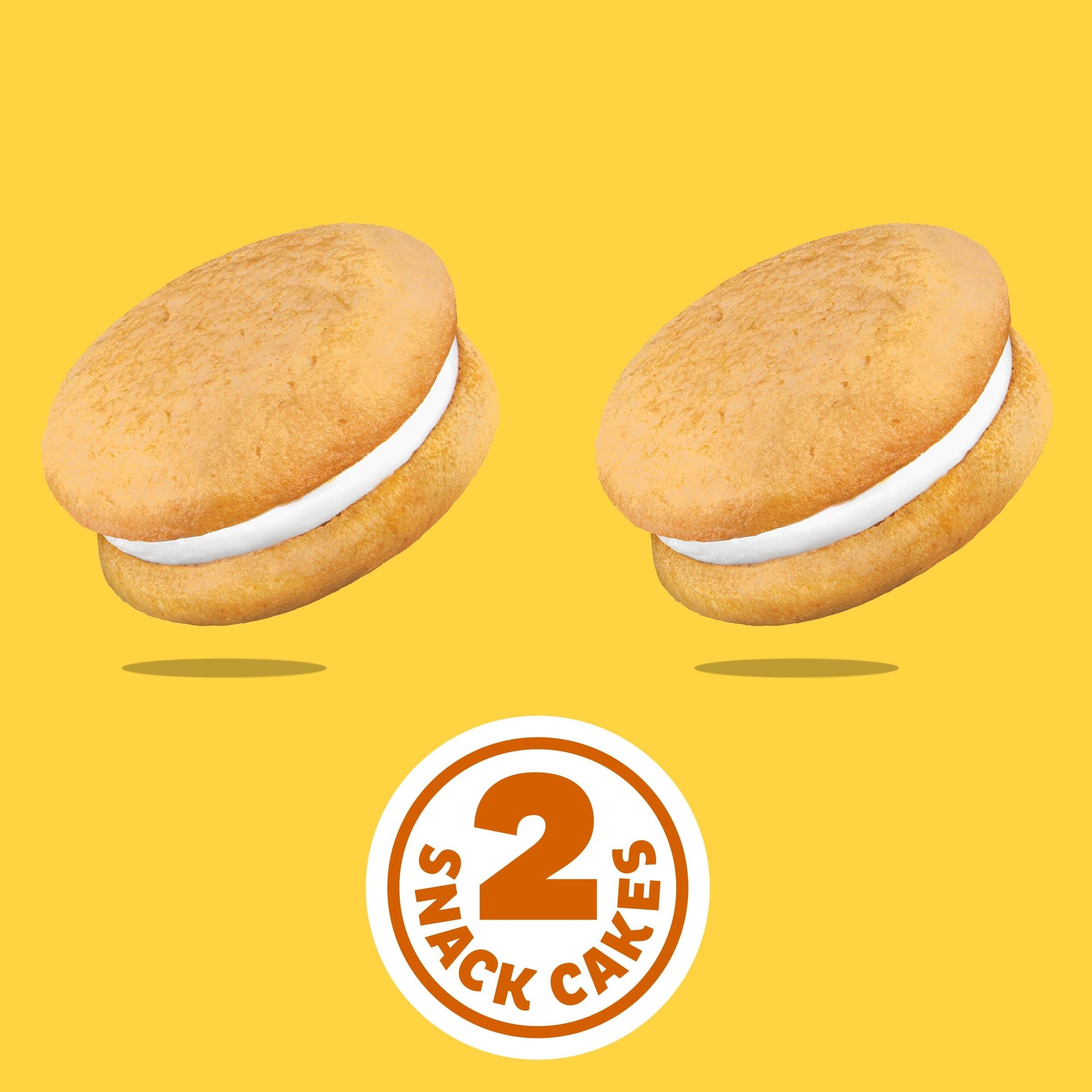 OREO Golden Cakesters Soft Snack Cakes, 5-2.02 oz Snack Packs