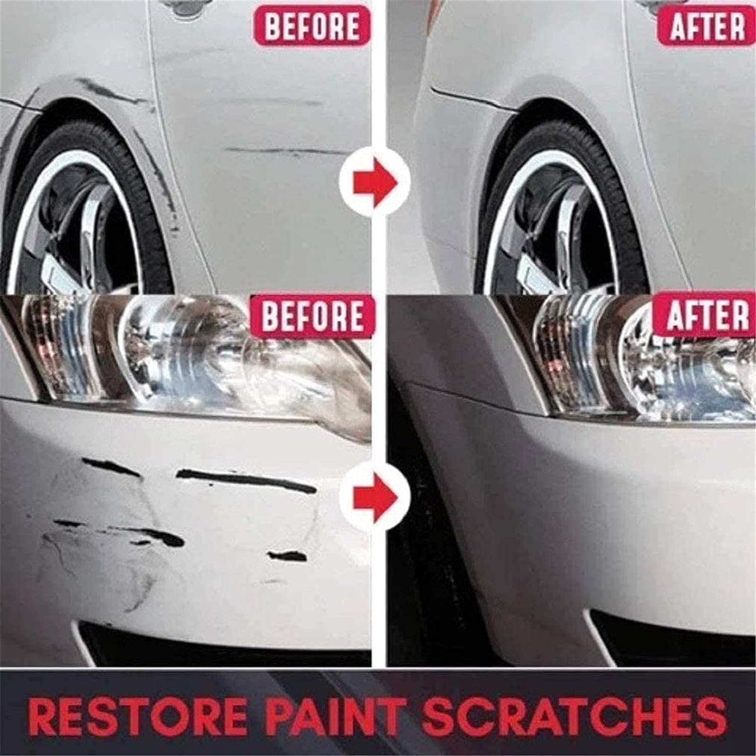 100ML Scratch Free Stove Top Scratch Remover, Polishing Wax for Glass Ceramic Stove Top, Cooktop Heavy Duty Cleaner and Polish, Car Paint Scratch