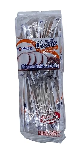 providencia mini obleas (wafer sandwich with carmel filling) 5.64oz 20pc