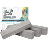 Molly's Marvelous Scrubbing Sticks, Pumice Stones for Tiles, Bathroom, Kitchen, and Hard Water, Household Cleaning Tool, 4pk
