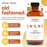HipStirs Old Fashioned Mix - Our Artisan Old Fashioned Syrup uses Real Blood Orange Bitters for Cocktails to Make it a Rich and Timeless Winter Drink