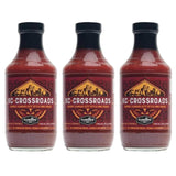 Plowboys KC Crossroads BBQ Sauce - Authentic Kansas City Style Barbecue Sauce - Sweet, Savory & Smoky BBQ Sauce for Chicken, Ribs, Pork & Beef(KC