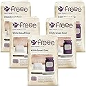 freee Gluten Free White Bread Flour 2.2 lb / 1 kg (Pack of 5) | Premium GF Flour Blend for Baking Breads, Sourdoughs, Rolls & Buns | Xanthan Gum |