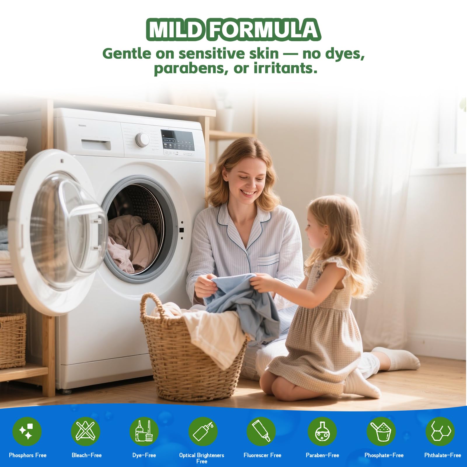 Laundry Detergent Sheets - Fragrance Free Laundry Sheets, 400 Loads, Eco-Friendly, Plastic-Free, Space Saving, Fast Dissolve & Hypoallergenic