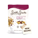 Peanut Butter and Jelly Snack Mix, Low Carb Granola, Non-GMO, Dairy Free, with Whole Grain Oats, Dried Cranberries, and Organic Cinnamon, Granola