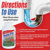 Insta-Flo Crystals Drain Cleaner 2 lb.