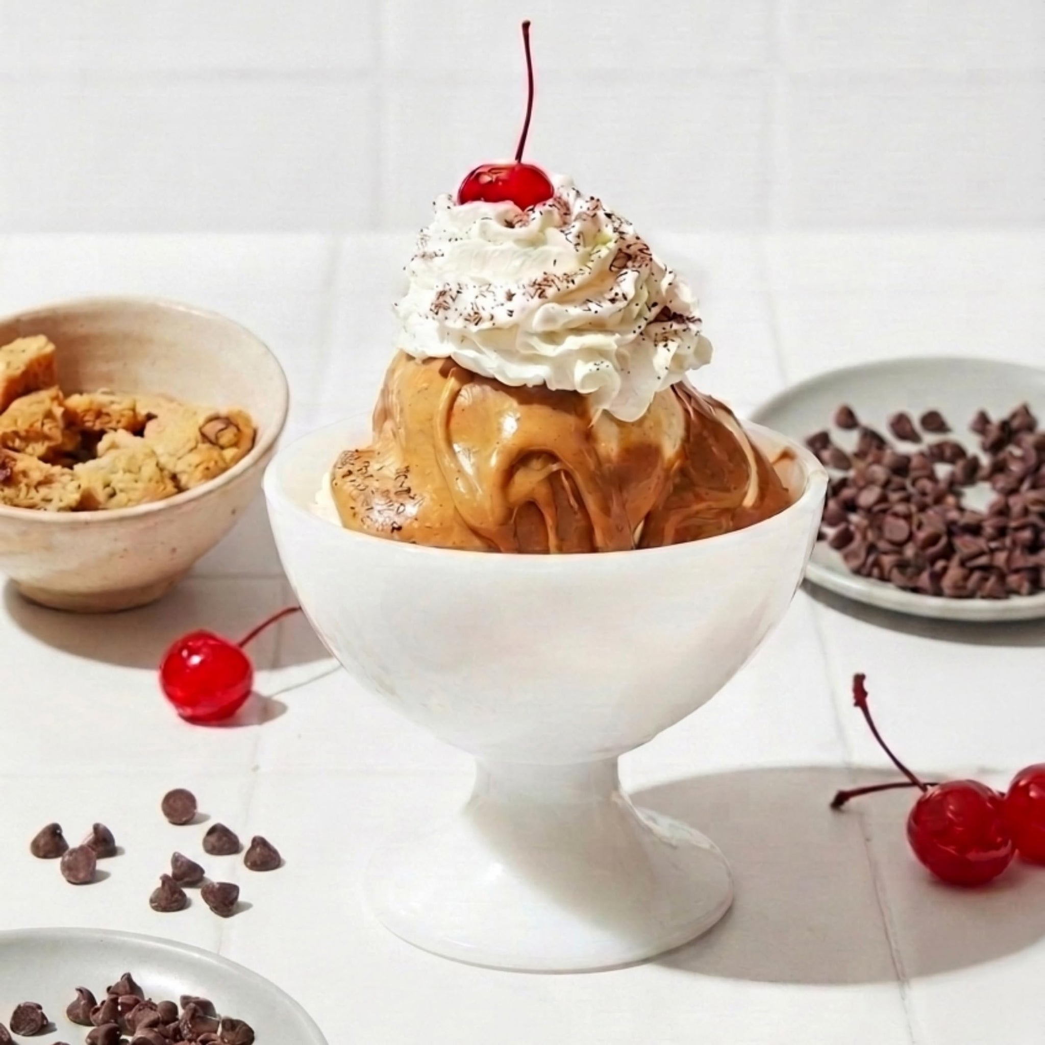 Coop's Peanut Butter Sauce, All Natural Peanut Sauce Gift Non GMO Gluten Free Vegan Ice Cream Toppings Sundae Smoothie Desserts, 10 Ounce