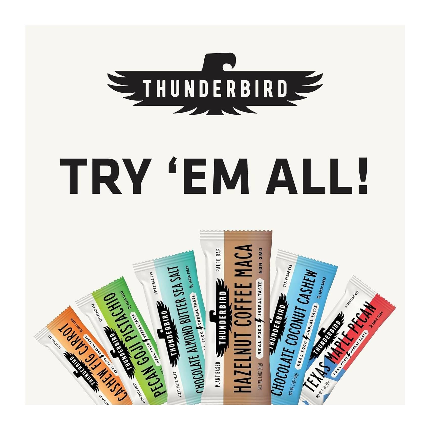 Thunderbird Energetica, Bar Chili Pepita Pineapple Single, 1.7 Ounce