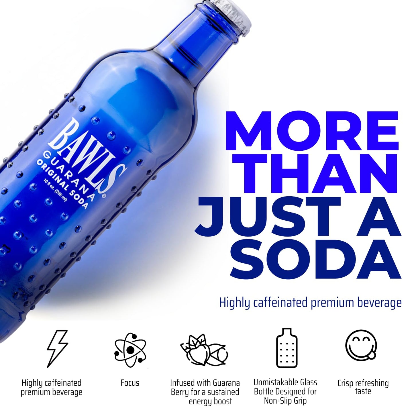 BAWLS Guarana 10oz 12pack