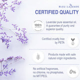 Bleu Lavande - Lavender Linen Water - Made with Pure Lavender Essential Oil - Natural Scent Fabric Refresher Spray - No Artificial Fragrances
