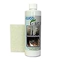 Glass Plus Metal - Polish and Restore | Hard Water Deposit & Stain Remover | Shower Glass, Stainless Steel Frames, Kitchen, Bath Fixtures, Windshield
