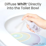 Whift by LUXE Bidet Deodorizing Spray, Odor Eliminator, Bathroom Essential, Travel Size, TSA Safe Before You Go Toilet Spray, English Lavender, 60mL