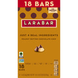 Larabar Peanut Butter Chocolate Chip, Fruit and Nut Bars, Gluten Free and Vegan, 18 Ct, 28.8 oz