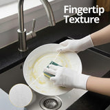 SwiftGrip Disposable Nitrile Exam Gloves, 3-mil, Small, Box of 100, White Nitrile Gloves Disposable Latex Free for Medical, Cleaning, Cooking