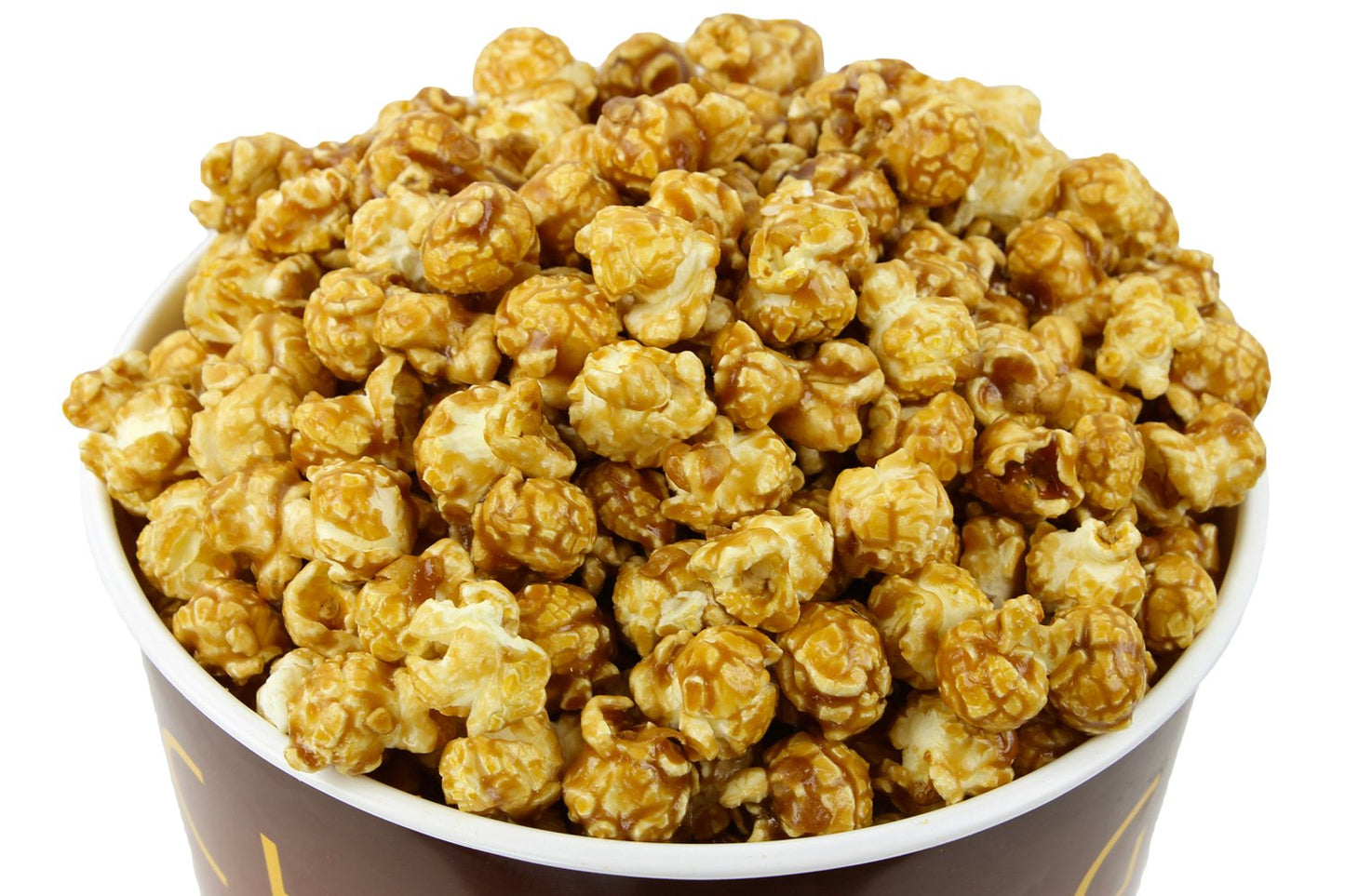 Signature Popcorn - Gourmet 1-Gallon Gold Chicago Skyline Reusable Plastic Bucket Tin, Caramel Popcorn - Holiday, Party & Corporate Gift