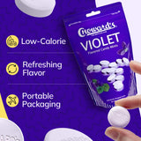 Choward's Violet Mints Candy Bag | Bold Aromatic Flavor | Perfect for Travel, Sharing, and Gifting | Nostalgic Vintage Candy | Resealable Bag