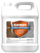 SPER Rust Remover New & Improved Formula 3X Concentrate Rust Stain Remover for Concrete, Houses, Fences, Metal & More Professional Grade, Fast-Acting