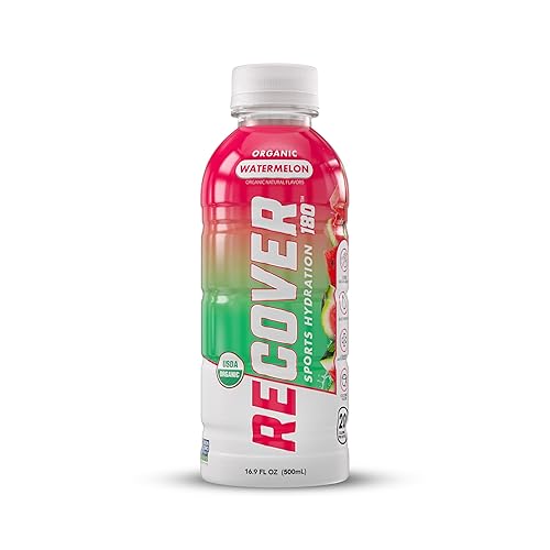 Recover 180 Organic Watermelon Hydration Drink, 16.9 FZ