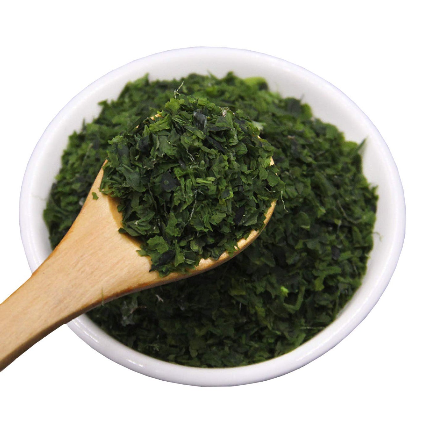 Premium Natural Dried Nori Flakes - 100% Pure Raw Seaweed, Unsalted, Rich in Iodine & Minerals, 4.0 oz (113g) for Soup, Salad & Sushi Topping