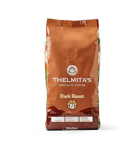 Dark Roast, Honduran Coffee, Whole Bean - Single Origin, Single Estate, Specialty Beans - Intense Flavor with Rich Creamy, Nutty, Smooth Chocolate