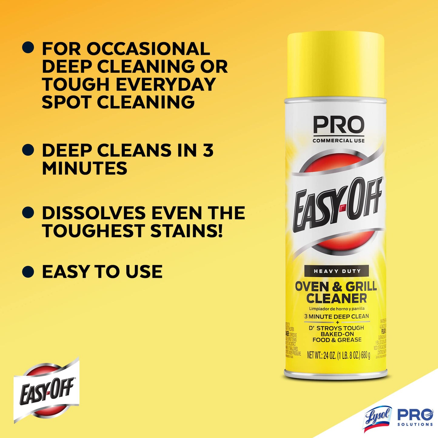 Easy Off Professional Oven & Grill Cleaner Can