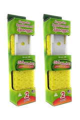 Arrow Dish Wand Sponge Refills, 4pk - Replacement Sponge Heads for Dish Wand - Quick, Convenient Cleaning - Easy to Refill