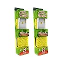 Arrow Dish Wand Sponge Refills, 4pk - Replacement Sponge Heads for Dish Wand - Quick, Convenient Cleaning - Easy to Refill