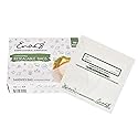 100% Compostable Food Storage Bags, Sandwich Size 150 Pack, Eco-Friendly Freezer Bags, Resealable, Heavy-Duty, Reusable, Leak Resistant, Off-White