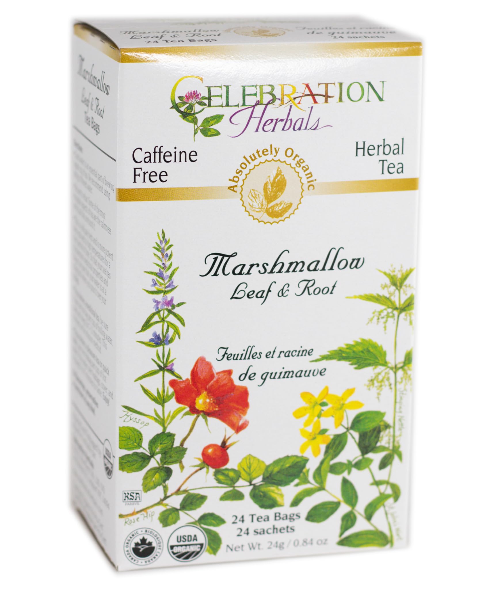 Celebration Herbals Marshmallow Root Tea 24 Bags