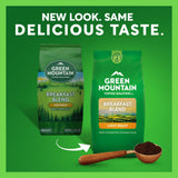 Green Mountain Coffee Roasters Breakfast Blend, Ground Coffee, Bagged 18 oz