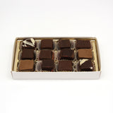 Gourmet Fudge Gift Box - 12 oz., 6 Assorted Flavors - Perfect for Anniversaries, Mother's Day, Birthdays, and Special Occasions - Creamy Homemade