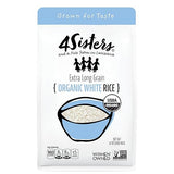 4Sisters - Organic Long Grain White Rice - Grown in USA - Sustainably Grown - Women Owned - Farm to Table (2 lb)