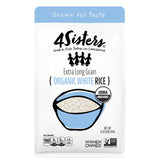4Sisters - Organic Long Grain White Rice - Grown in USA - Sustainably Grown - Women Owned - Farm to Table (2 lb)