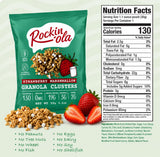 Rockin'Ola Granola Clusters, Quick Breakfast Snack, Allergen Free, No Artificial Flavors, Colors or Preservatives, On-The-Go Healthy Snack Packets (25