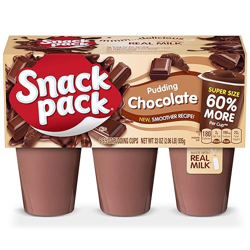 Snack Pack Pie Pudding Cups, Chocolate, 33 oz (6 ct)