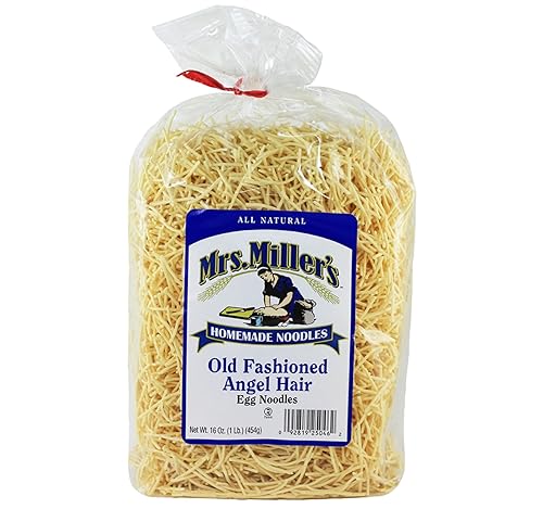 AmishTastes Mrs. Miller's Old-Fashioned Angel Hair Noodles, 16 Oz. (Pack of 2)