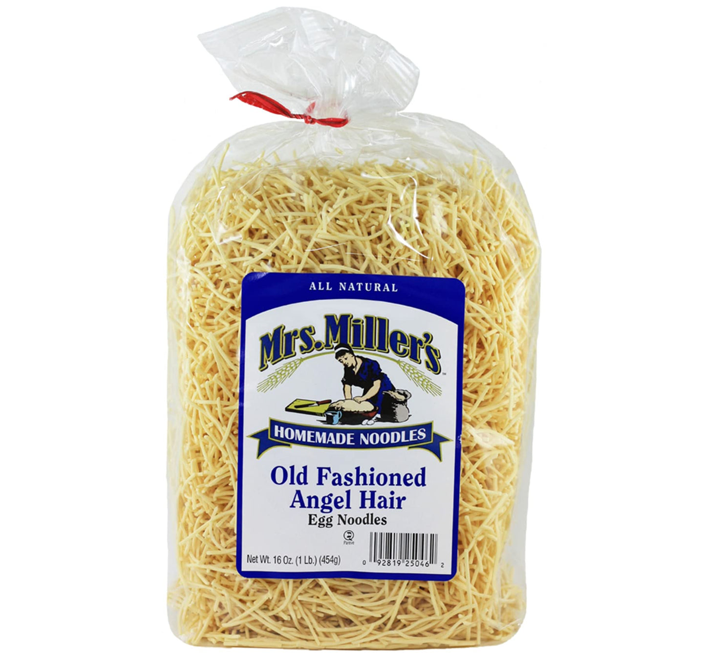 AmishTastes Mrs. Miller's Old-Fashioned Angel Hair Noodles, 16 Oz. (Pack of 2)