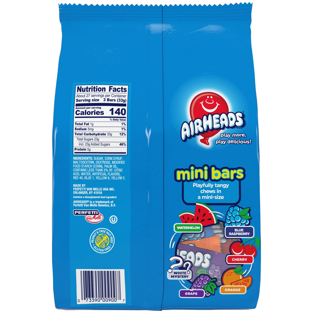 Air Heads Mini Bars, 80 Pieces