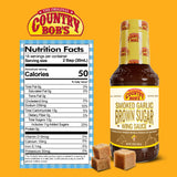 Country Bob's - Smoked Garlic & Brown Sugar Wing Sauce - 18 oz